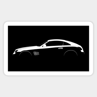 Chrysler Crossfire Silhouette Sticker